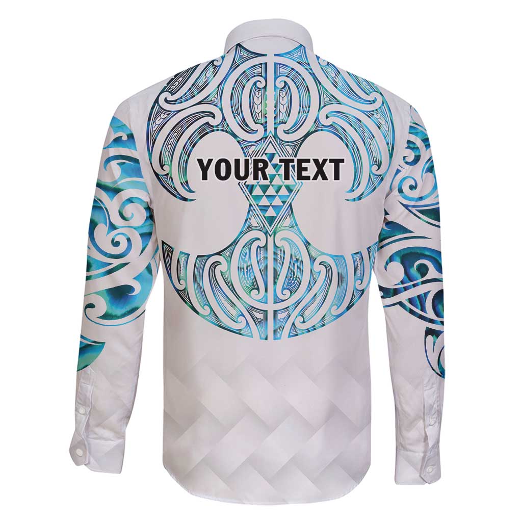 Queensland Maori Kiwi Personalised Family Matching Mermaid Dress and Hawaiian Shirt Ma Kakariki Papua Shell Maori Tribal Tattoo