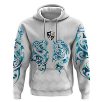 Queensland Maori Kiwi Personalised Zip Hoodie Ma Kakariki Papua Shell Maori Tribal Tattoo