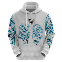 Queensland Maori Kiwi Personalised Zip Hoodie Ma Kakariki Papua Shell Maori Tribal Tattoo