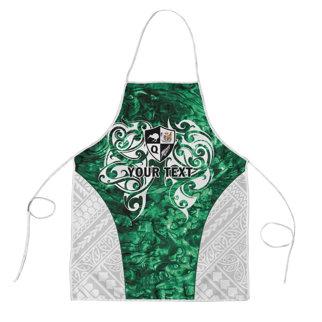 Queensland Maori Kiwi Personalised Apron Kikirangi Papua Shell Maori Tribal Tattoo - Polynesian Pride
