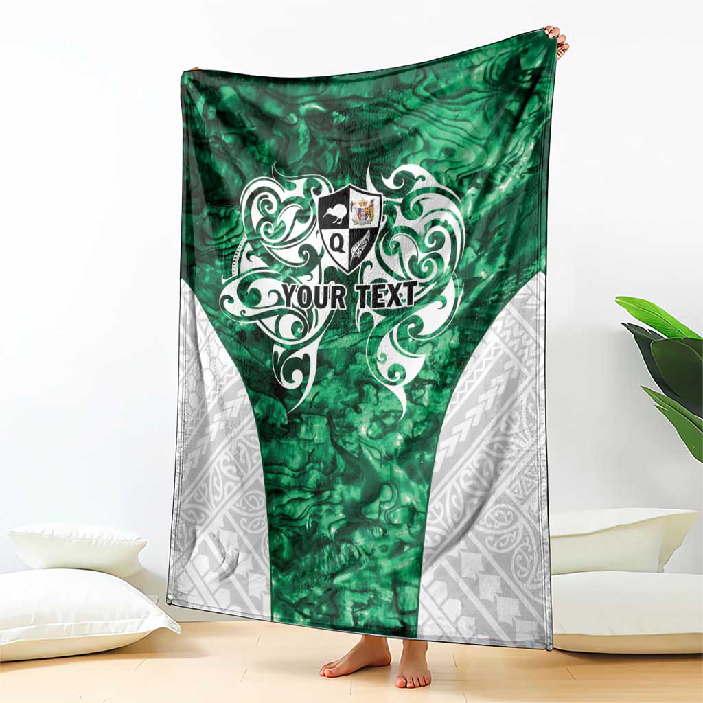 Queensland Maori Kiwi Personalised Blanket Kikirangi Papua Shell Maori Tribal Tattoo LT9 - Polynesian Pride