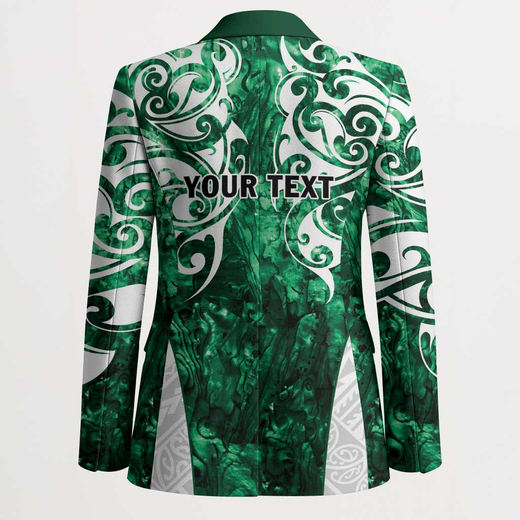 Queensland Maori Kiwi Personalised Blazer Kikirangi Papua Shell Maori Tribal Tattoo LT9 - Polynesian Pride