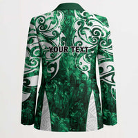 Queensland Maori Kiwi Personalised Blazer Kikirangi Papua Shell Maori Tribal Tattoo LT9 - Polynesian Pride