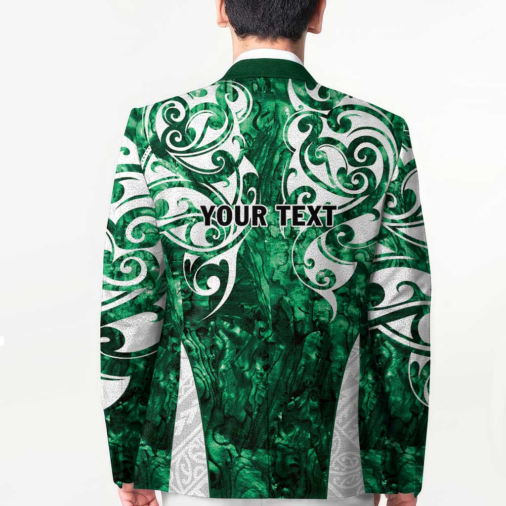 Queensland Maori Kiwi Personalised Blazer Kikirangi Papua Shell Maori Tribal Tattoo LT9 - Polynesian Pride