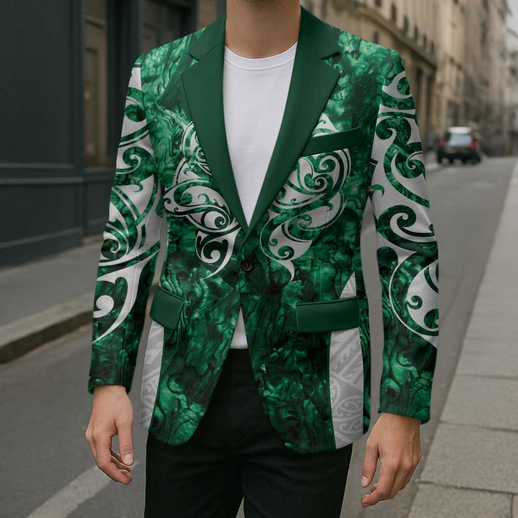Queensland Maori Kiwi Personalised Blazer Kikirangi Papua Shell Maori Tribal Tattoo LT9 - Polynesian Pride