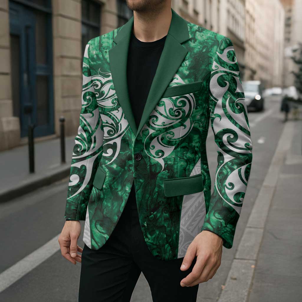 Queensland Maori Kiwi Personalised Blazer Kikirangi Papua Shell Maori Tribal Tattoo LT9 - Polynesian Pride