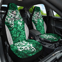 Queensland Maori Kiwi Personalised Car Seat Cover Kikirangi Papua Shell Maori Tribal Tattoo