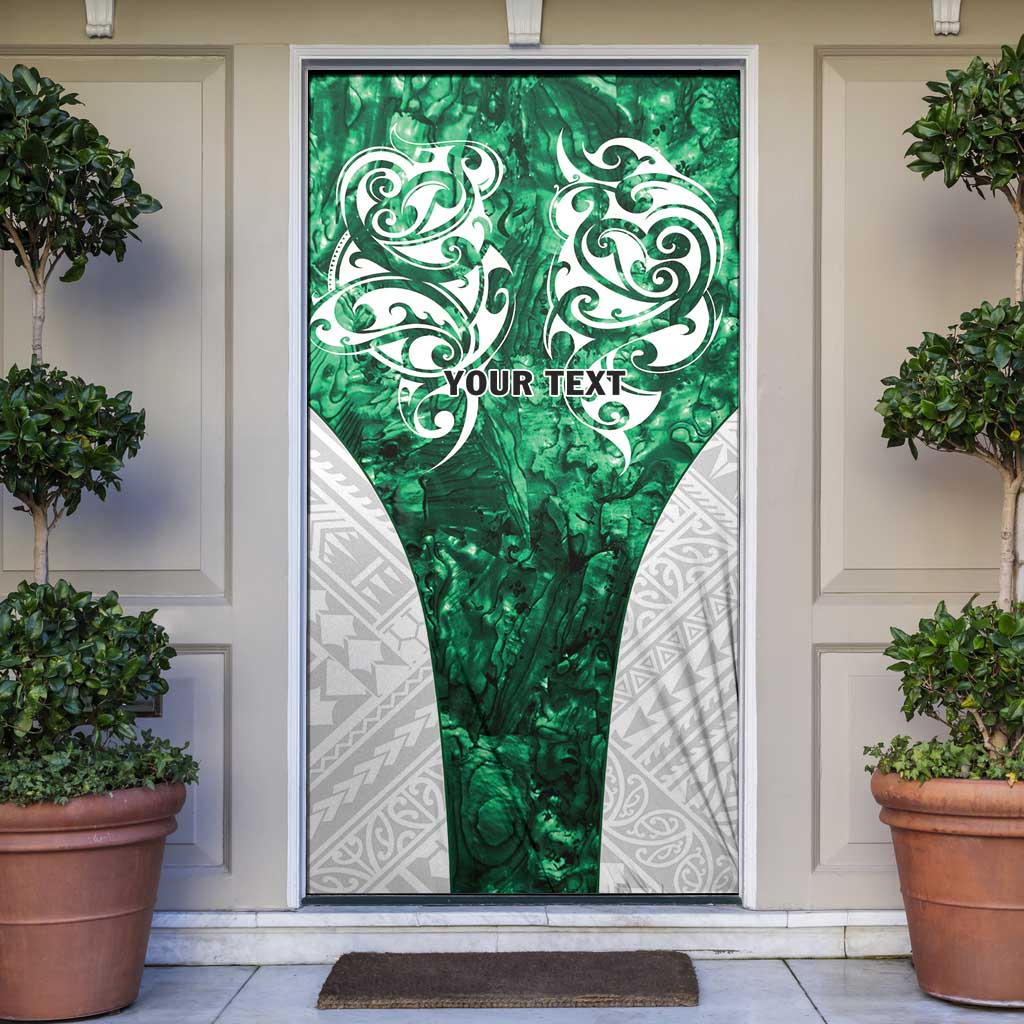 Queensland Maori Kiwi Personalised Door Cover Kikirangi Papua Shell Maori Tribal Tattoo - Polynesian Pride