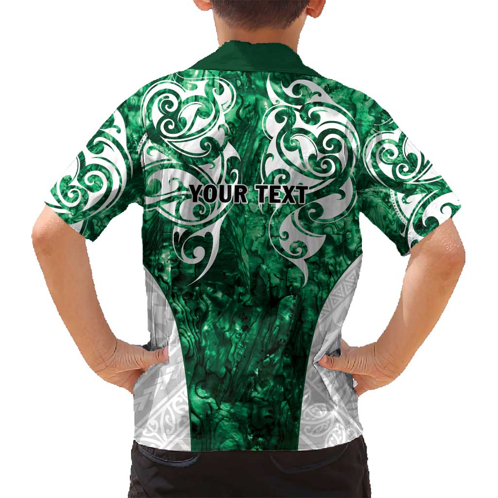 Queensland Maori Kiwi Personalised Family Matching Long Sleeve Bodycon Dress and Hawaiian Shirt Kikirangi Papua Shell Maori Tribal Tattoo