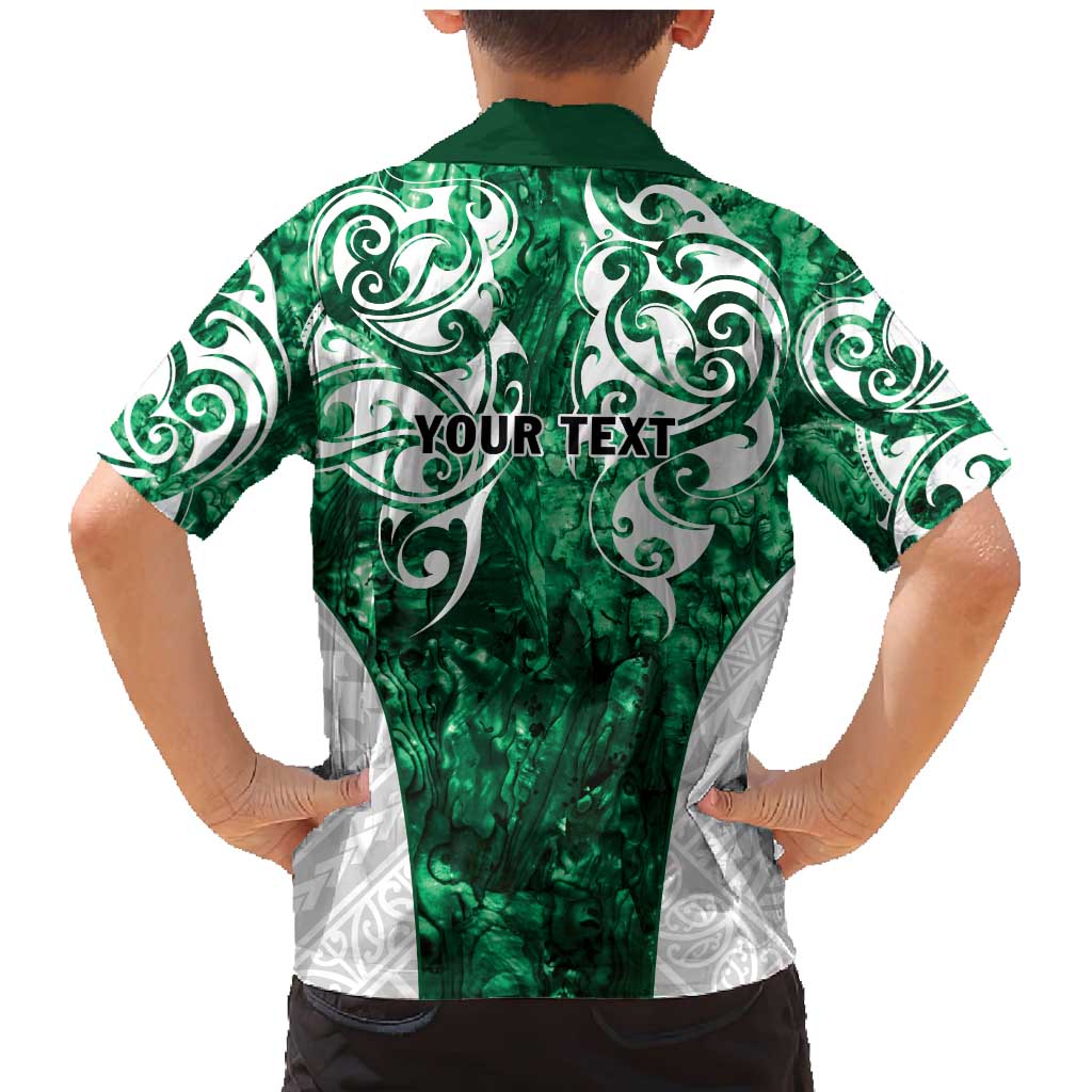 Queensland Maori Kiwi Personalised Family Matching Mermaid Dress and Hawaiian Shirt Kikirangi Papua Shell Maori Tribal Tattoo