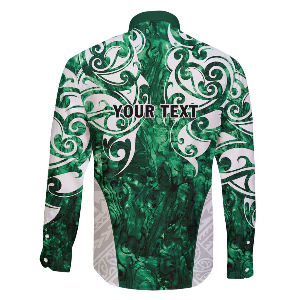 Queensland Maori Kiwi Personalised Family Matching Off Shoulder Maxi Dress and Hawaiian Shirt Kikirangi Papua Shell Maori Tribal Tattoo