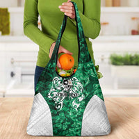 Queensland Maori Kiwi Personalised Grocery Bag Kikirangi Papua Shell Maori Tribal Tattoo LT9 - Polynesian Pride