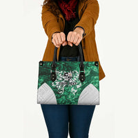 Queensland Maori Kiwi Personalised Leather Bag Kikirangi Papua Shell Maori Tribal Tattoo - Polynesian Pride