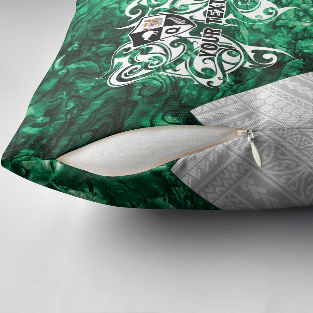 Queensland Maori Kiwi Personalised Pillow Cover Kikirangi Papua Shell Maori Tribal Tattoo LT9 - Polynesian Pride