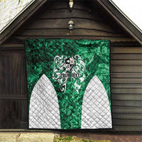 Queensland Maori Kiwi Personalised Quilt Kikirangi Papua Shell Maori Tribal Tattoo LT9 - Polynesian Pride