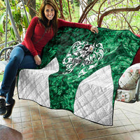 Queensland Maori Kiwi Personalised Quilt Kikirangi Papua Shell Maori Tribal Tattoo LT9 - Polynesian Pride