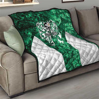 Queensland Maori Kiwi Personalised Quilt Kikirangi Papua Shell Maori Tribal Tattoo LT9 - Polynesian Pride