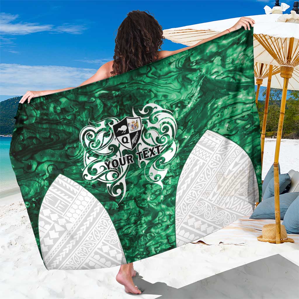 Queensland Maori Kiwi Personalised Sarong Kikirangi Papua Shell Maori Tribal Tattoo LT9 One Size 44 x 66 inches Green - Polynesian Pride