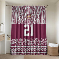 Queensland Maori Nga Hau E Wha Custom Bathroom Set Polynesian Maori Tribal Pattern - Polynesian Pride