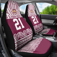 Queensland Maori Nga Hau E Wha Custom Car Seat Cover Polynesian Maori Tribal Pattern LT9 - Polynesian Pride