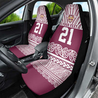 Queensland Maori Nga Hau E Wha Custom Car Seat Cover Polynesian Maori Tribal Pattern LT9 - Polynesian Pride