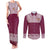 Queensland Maori Nga Hau E Wha Custom Couples Matching Tank Maxi Dress and Long Sleeve Button Shirt Polynesian Maori Tribal Pattern