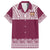 Queensland Maori Nga Hau E Wha Custom Family Matching Puletasi and Hawaiian Shirt Polynesian Maori Tribal Pattern