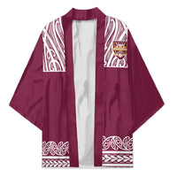 Queensland Maori Nga Hau E Wha Custom Kimono Polynesian Maori Tribal Pattern - Polynesian Pride