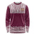 Queensland Maori Nga Hau E Wha Custom Long Sleeve Shirt Polynesian Maori Tribal Pattern