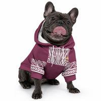 Queensland Maori Nga Hau E Wha Custom Pet Hoodie Polynesian Maori Tribal Pattern