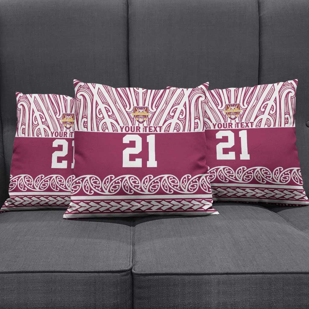 Queensland Maori Nga Hau E Wha Custom Pillow Cover Polynesian Maori Tribal Pattern LT9 - Polynesian Pride