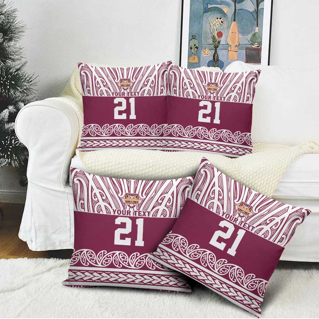 Queensland Maori Nga Hau E Wha Custom Pillow Cover Polynesian Maori Tribal Pattern LT9 - Polynesian Pride