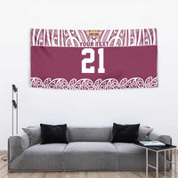 Queensland Maori Nga Hau E Wha Custom Tapestry Polynesian Maori Tribal Pattern