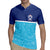 Queensland Samoa Custom Rugby Jersey Blue Pacific Polynesian Tribal Pattern