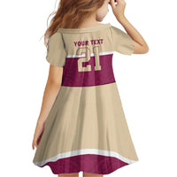 Queensland Samoa Custom Family Matching Mermaid Dress and Hawaiian Shirt Maroon Pacific Polynesian Tribal Pattern