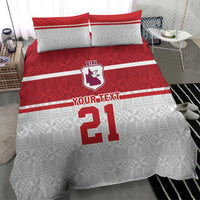Queensland Tonga Custom Bedding Set QLD with Tongan Ngatu Pattern