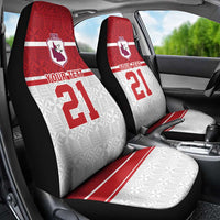 Queensland Tonga Custom Car Seat Cover QLD with Tongan Ngatu Pattern LT9 - Polynesian Pride
