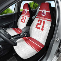 Queensland Tonga Custom Car Seat Cover QLD with Tongan Ngatu Pattern LT9 - Polynesian Pride