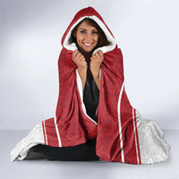 Queensland Tonga Custom Hooded Blanket QLD with Tongan Ngatu Pattern