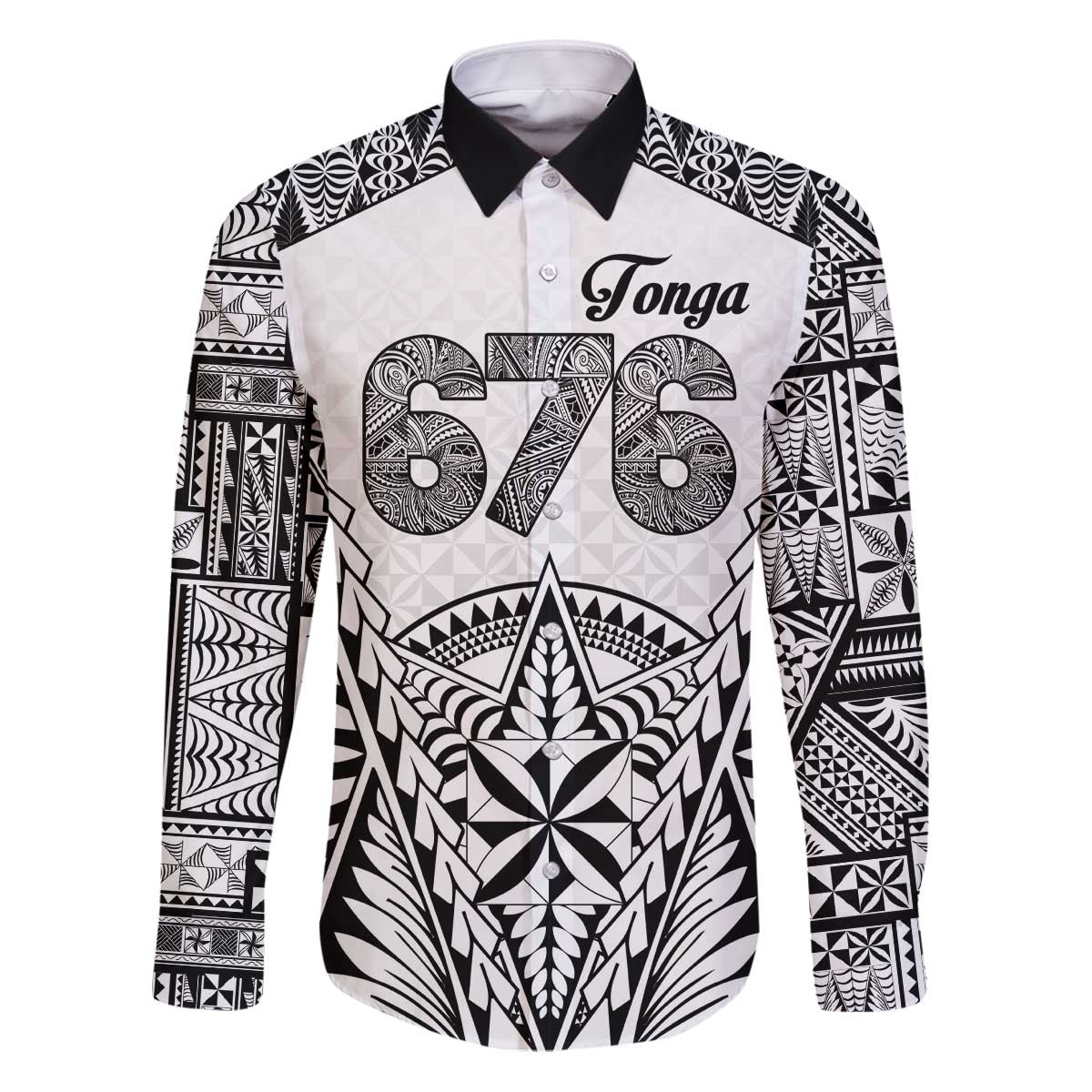 Personalised Tonga 676 Family Matching Puletasi and Hawaiian Shirt Tribal Kupesi Ngatu Unique