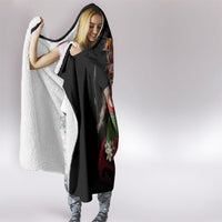 Huli Wigmen Tribe Hela Province Hooded Blanket Papua New Guinea Indigenous Pattern LT9 - Polynesian Pride