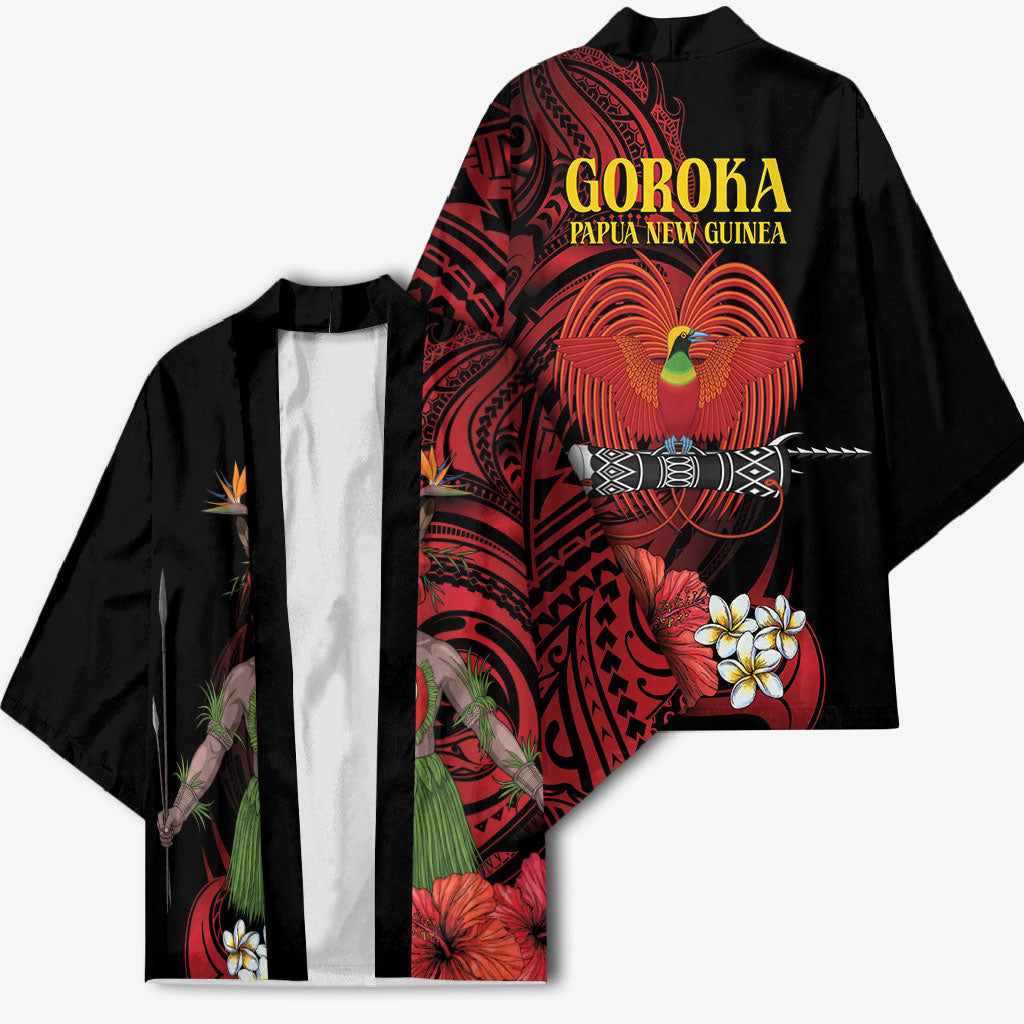 Huli Wigmen Tribe Hela Province Kimono Papua New Guinea Indigenous Pattern LT9 - Polynesian Pride