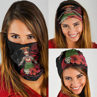 Huli Wigmen Tribe Hela Province Neck Gaiter Papua New Guinea Indigenous Pattern LT9 - Polynesian Pride