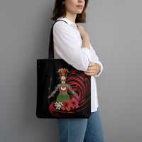 Huli Wigmen Tribe Hela Province Tote Bag Papua New Guinea Indigenous Pattern LT9 - Polynesian Pride