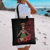 Huli Wigmen Tribe Hela Province Tote Bag Papua New Guinea Indigenous Pattern LT9 - Polynesian Pride