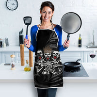 Skeleton Tribe Simbu Province Apron Papua New Guinea Indigenous Pattern LT9 - Polynesian Pride