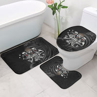 Skeleton Tribe Simbu Province Bathroom Set Papua New Guinea Indigenous Pattern LT9 - Polynesian Pride