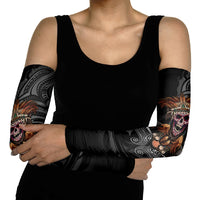 Mokomoko Tribe Eastern Highlands Province Arm Sleeves Papua New Guinea Indigenous Pattern LT9 - Polynesian Pride