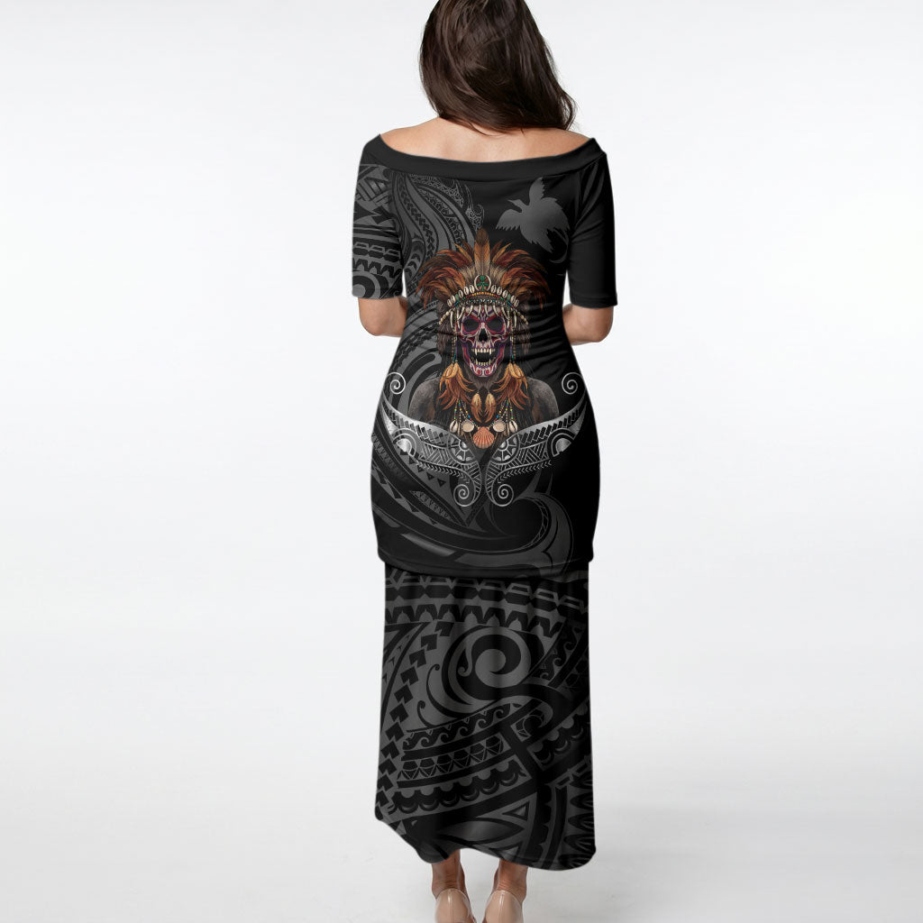 Mokomoko Tribe Eastern Highlands Province Puletasi Papua New Guinea Indigenous Pattern LT9 - Polynesian Pride