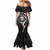 New Zealand Aotearoa Rugby Mermaid Dress Black Fern Maori Tribal Sporty Style LT9 - Polynesian Pride